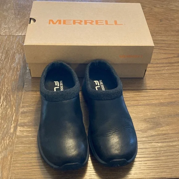 Merrell Clogs Black Womens sz7 - Picture 3 of 4